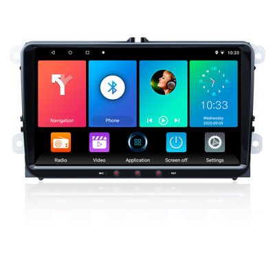 Dinar 2 jugador auto estéreo de Carplay Android de la navegación GPS de 9 de la pulgada de VW Android multimedias del coche